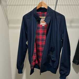 Baracuta navy g9 Harrington jacket gently used